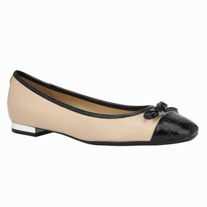 Nine West Olly 9x9 Ballerina Schoenen Bruin/Zwart Nederland | CLG-046821